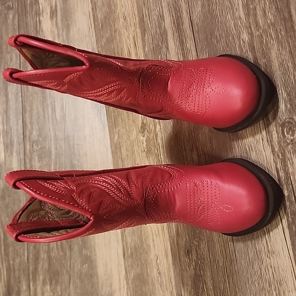Austin Trading Co toddler sz5 pink cowgirl boots